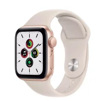 Apple Watch SE GPS 44mm Gold Aluminium Case with Starlight Sport Band